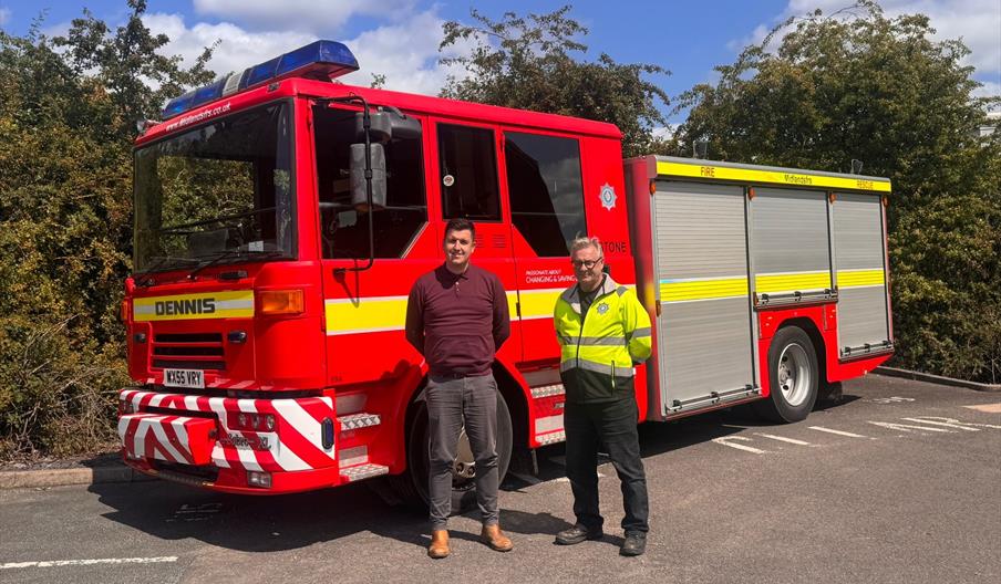 Emergency vehicles will be on display in Stone High Street