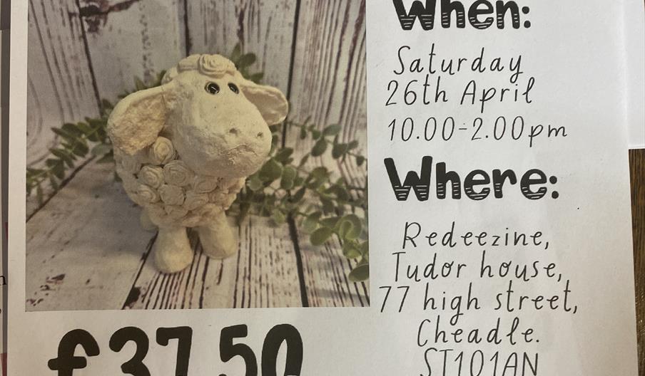 Stone Art Sheep