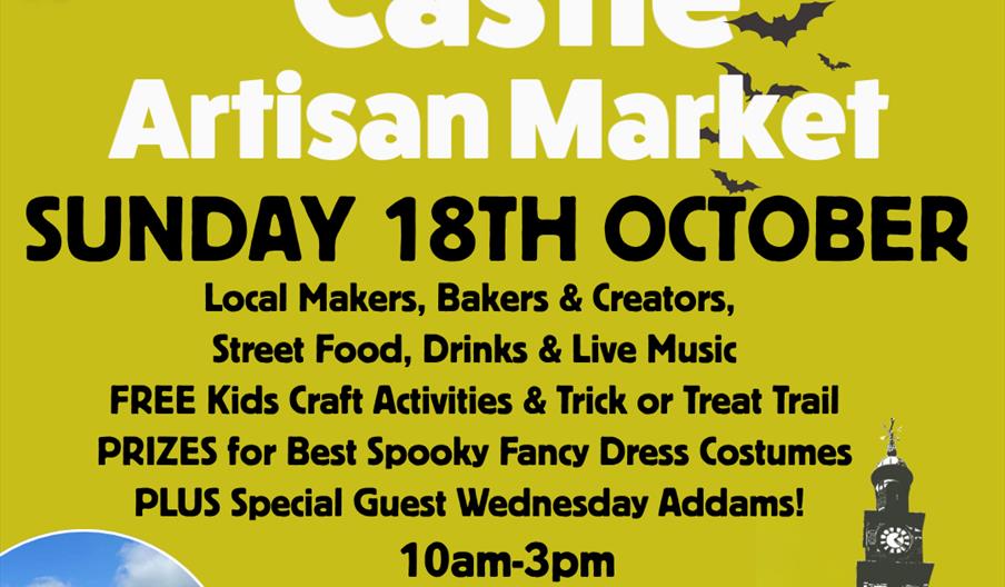 Castle Artisan Market Halloween Spooktacular & Birthday Bash - poster