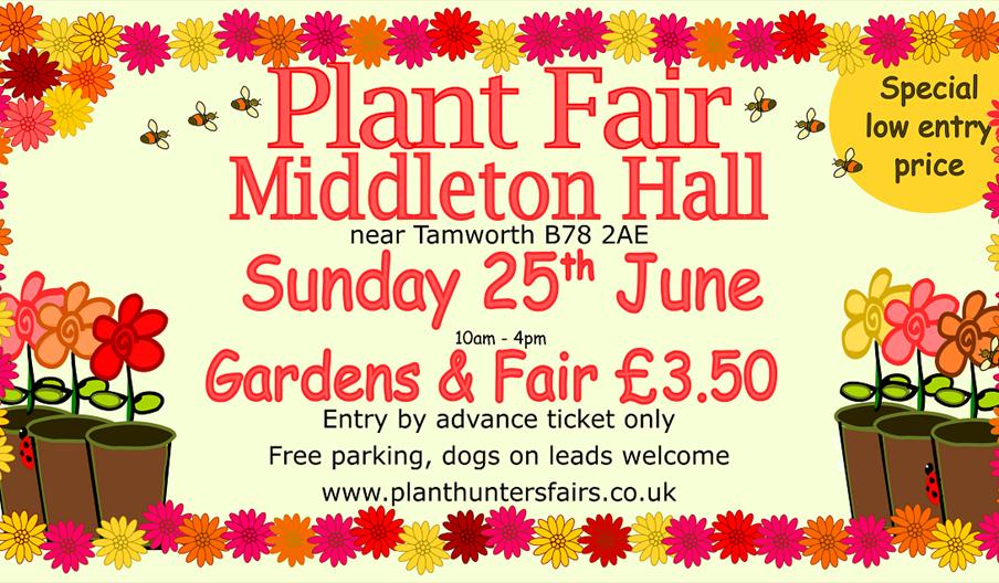 Summer Plant Hunters' Fair at Middleton Hall