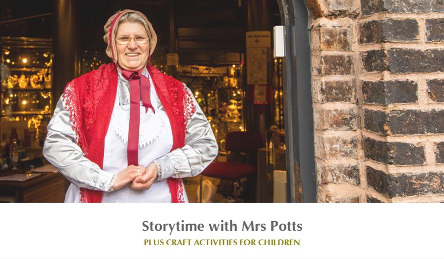 Lady in period clothing