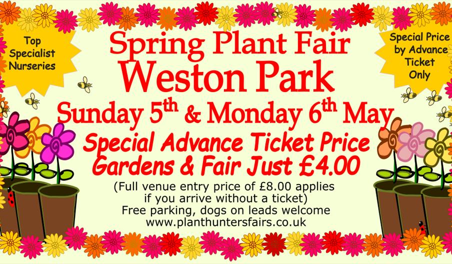Spring Two Day Plant Hunters' Fair at Weston Park
