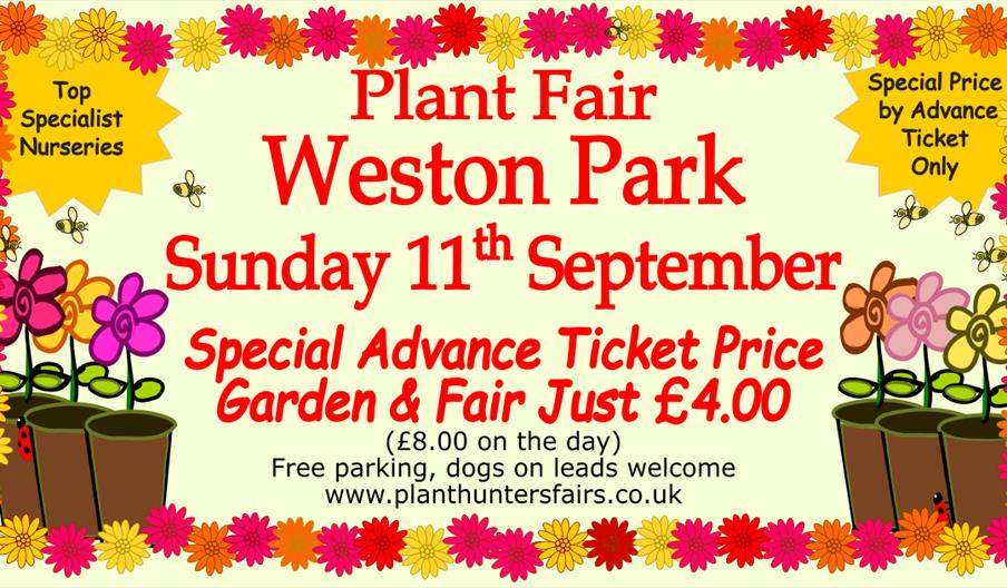 Autumn Plant Hunters' Fair, Weston Park, Staffordshire 11th Sept 2022.
