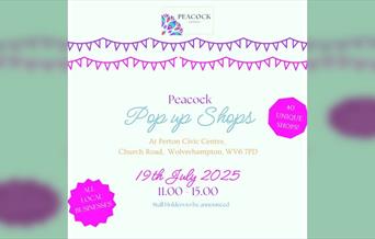 Peacock Pop Up Shops