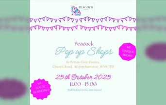 Peacock Pop Up Shops