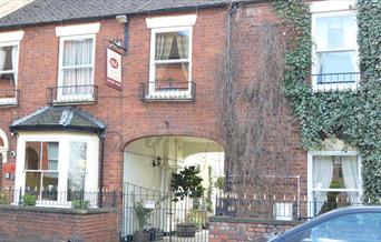 Front view of the Clayhanger Guest House
