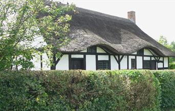 Izaak Walton Cottage from the road