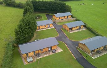 Mayfield Snuggery, Staffordshire has 5 luxury lodges sleeping 2 - 4 guests