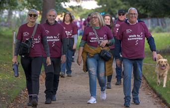 Participants at Walk to Remember 2024