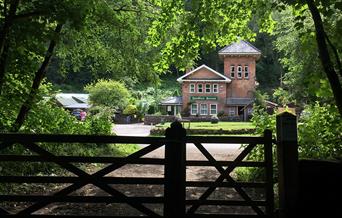 Ramblers Retreat tea room nestled in the Churnet Valley at Dimmingsdale