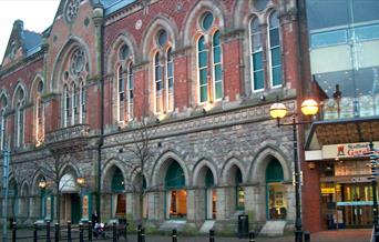 Outside the Stafford Gatehouse Theatre