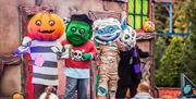 The Freaky Four, child-friendly Halloween characters