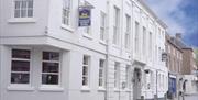 Exterior of the George Hotel