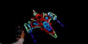 Space Safari drone light show