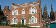 Erasmus Darwin House with Cathedral