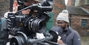 Filming at Gladstone Pottery Museum
