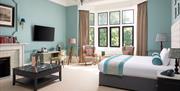 Contemporary décor marries with historic architecture
