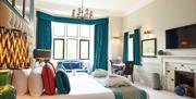 Luxurious bedroom with period features