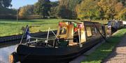 Joshua Day Boat Hire ready to set off from Denford near Leek, Staffordshire