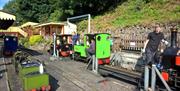 keeping the engines going by volunteers