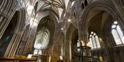 Lichfield Cathedral nave credit Cathy Bower