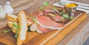 One of many types of dishes available
