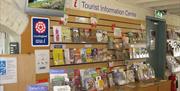 Inside Swadlincote Tourist Information Centre