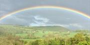 Rainbow over the moorlands!