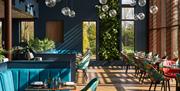Dine at The Tawny Hotel's Plumicorn Restaurant, open to both hotel guests and non-residents.