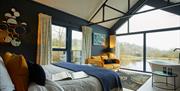 Escape to the The Tawny's stylish contemporary accommodation and let the surrounding landscape envelop you.