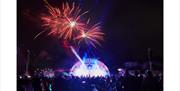 Fireworks display at Lichfield Proms