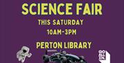 Perton Library Science fair poster