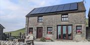 Exterior view of the Coach House self catering cottage at Gateham Grange, Alstonefield, Staffordshire
