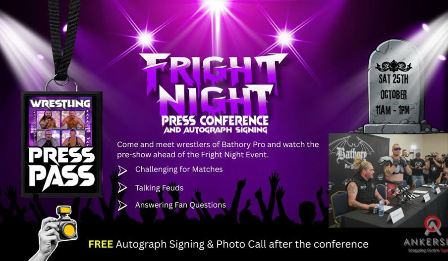 Fright Night Press Conference & Autograph Signing Fright Night Press Conference & Autograph Signing